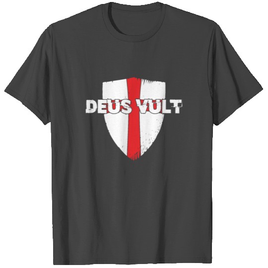 Deus Vult Angel Christian Faith Hope T Shirts