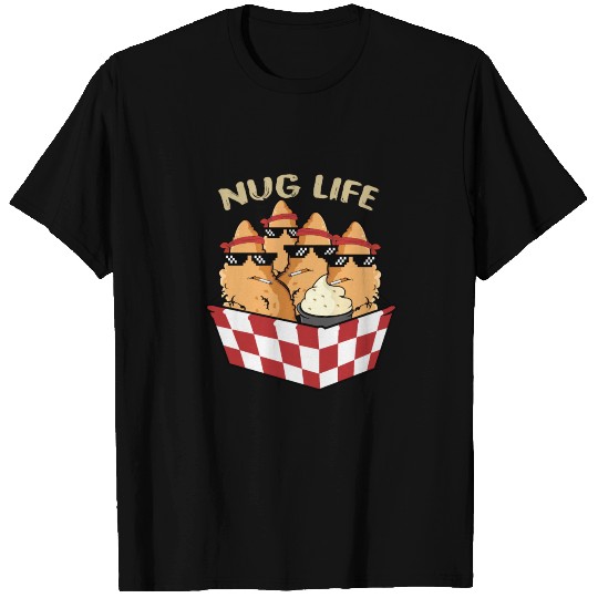Nug Life Thug Life for Nuggets Lovers T Shirts