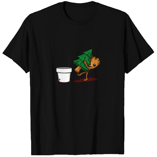 Christmas Tree Groot T Shirts