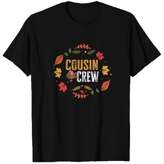 Cousin Crew Funny Turkey Matching Family T Shirts