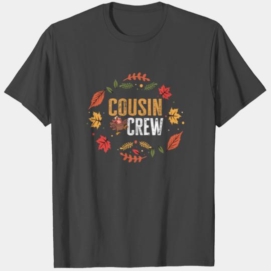 Cousin Crew Funny Turkey Matching Family T Shirts