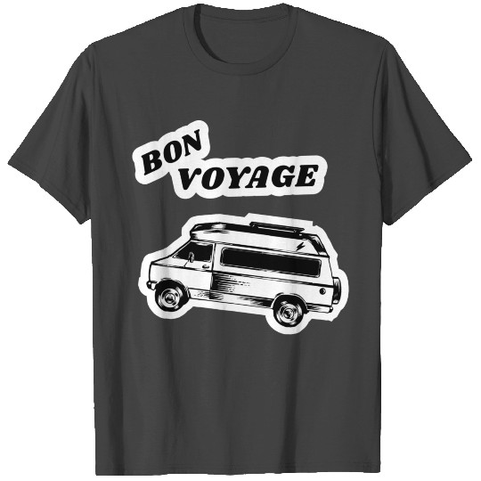 Bon Voyage travel camp van gift family nature T Shirts