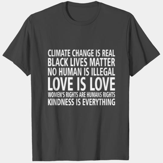 World nature climate change politics gift T Shirts