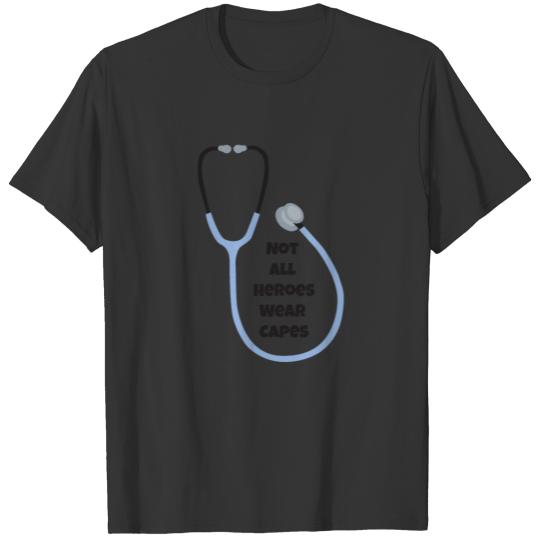Stethoscope Doctor or Nurse Art T Shirts