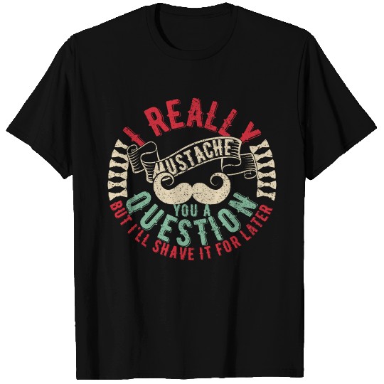 Movember Mustache Funny Puns T Shirts