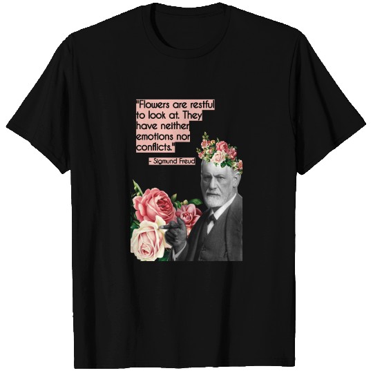Sigmund Freud Collage Art T Shirts