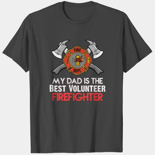 Voluntary Fire Brigade Fireman Fire Engine T Shirts