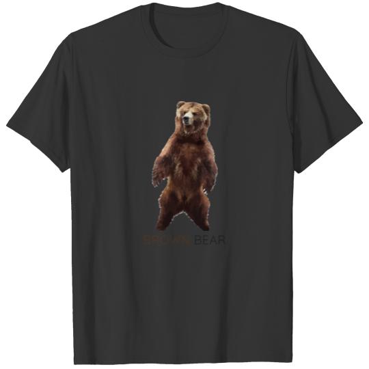 Brown Bear, Grizzly bear, Ursus arctos T Shirts