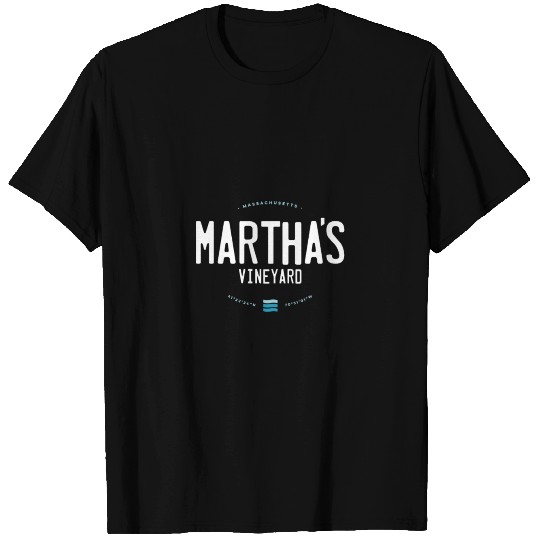 Martha'S Vineyard Beach Waves T Shirts