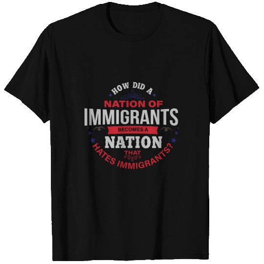 immigrant, indigenous, stolen land T Shirts