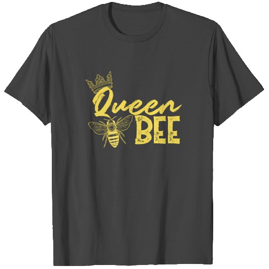 Queen Bee Beekeeper Honey Bee T Shirts