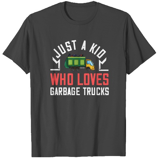 GarbageDay Gift Trash Truck T Shirts