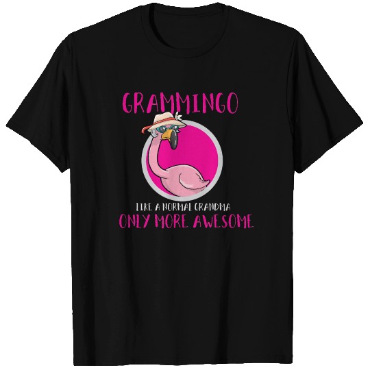 Grandma Flamingo Mother's Day T Shirts