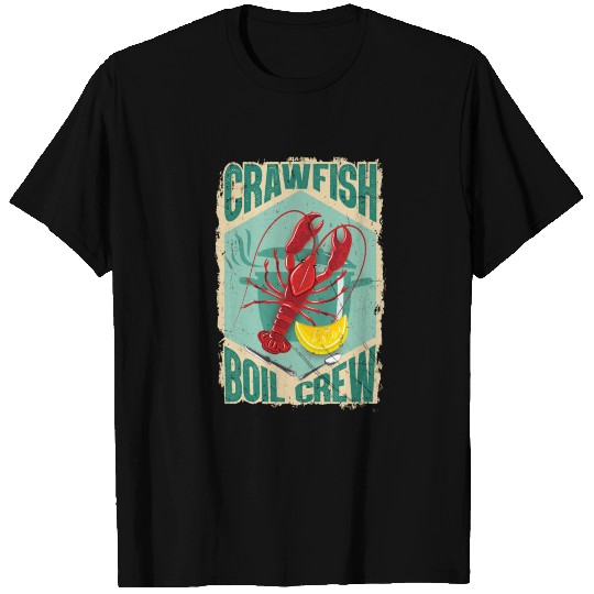 Cajun Crawfish Party Crawfish Boil Crew T Shirts