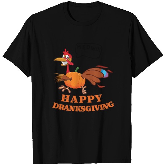 TURKEY HAPPY DRANKSGIVING T Shirts