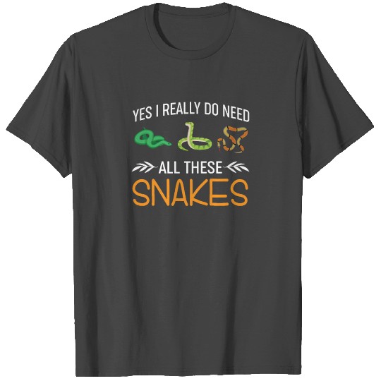 Rattlesnake Reptile Snake Gift For Snake Lover T Shirts