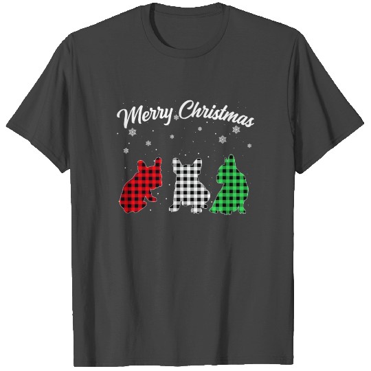 French Bulldog Christmas T Shirts