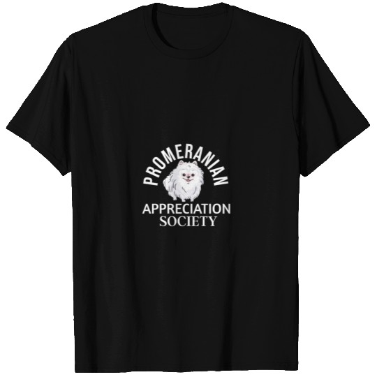 Pomeranian appreciation society T Shirts