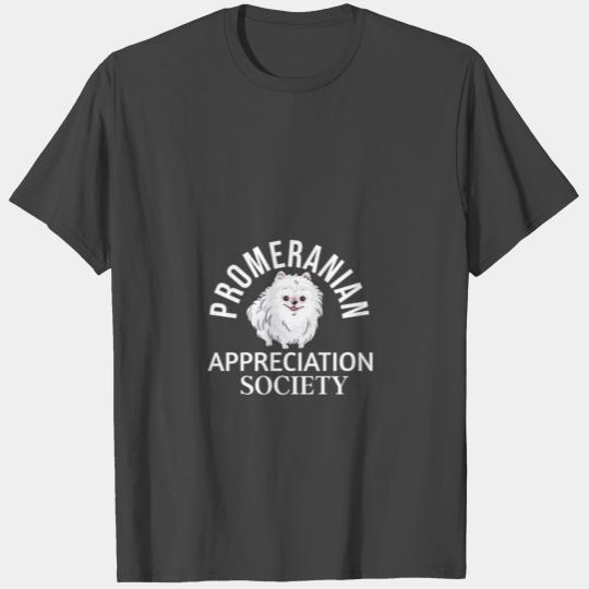 Pomeranian appreciation society T Shirts