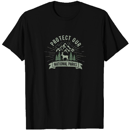 Protect Our National Parks Vintage Colors T Shirts