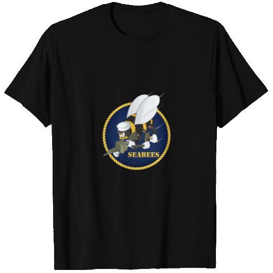 Us Navy Seabees T Shirts