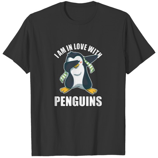 I Am In Love With Penguins T Shirts