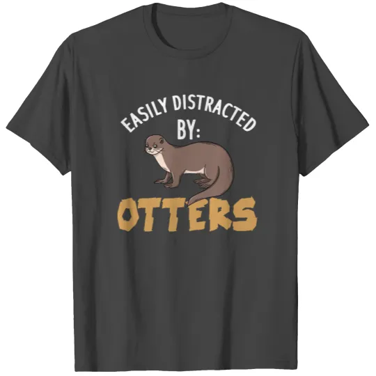 Sea Otter Gift Giant Otter Eurasian Otter T Shirts
