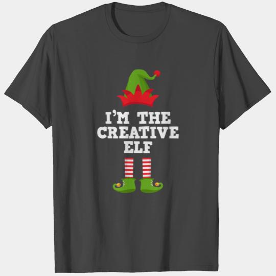 Im The Creative Elf Matching Family T Shirts