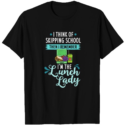 Lunch Lady Holiday Gift School Cafeteria Worker T Shirts