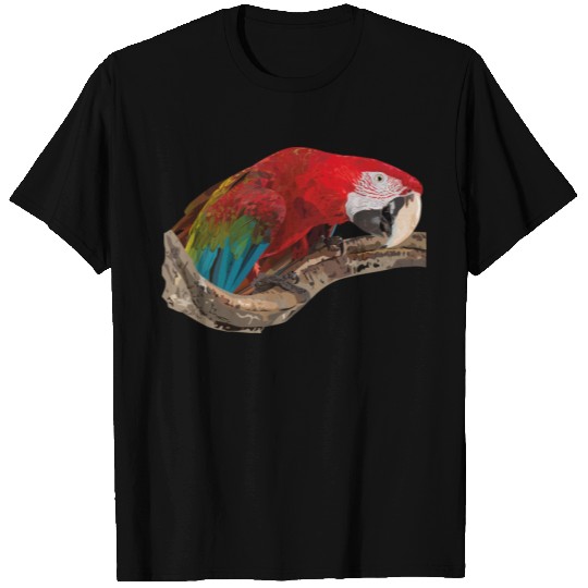 red macaw T Shirts