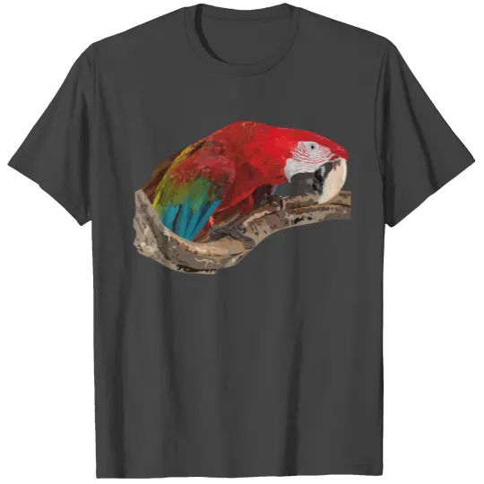 red macaw T Shirts
