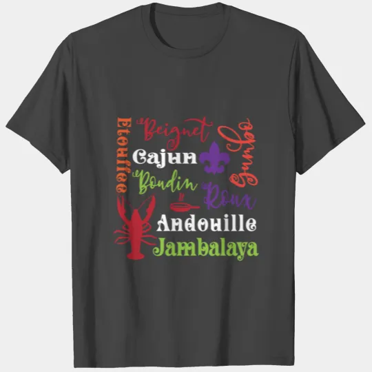 Cajun Meals T Shirts