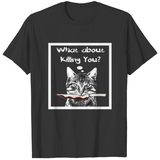 very angry cat T-shirt
