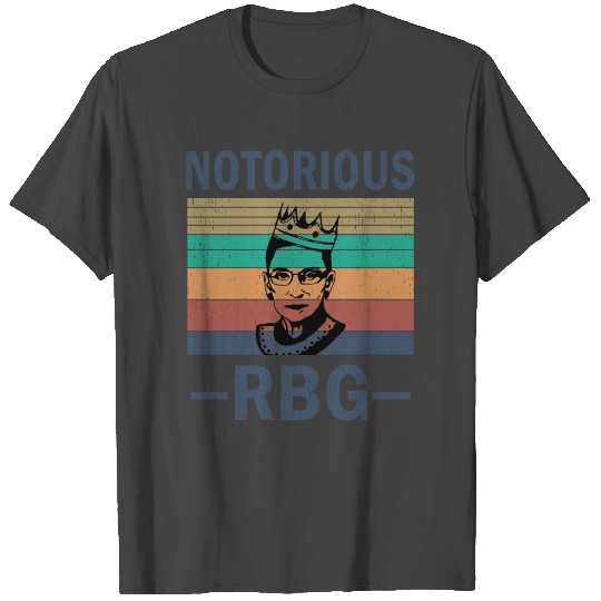 Vintage Retro Notorious RBG Ruth Bader Ginsburg T Shirts