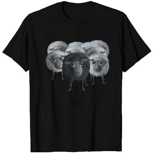 Sweet Sheep - me the black sheep T Shirts