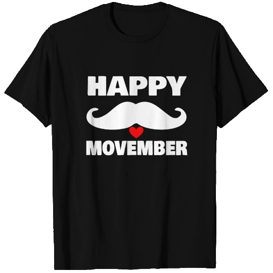 Mustache MOVEMBER Gifts T Shirts