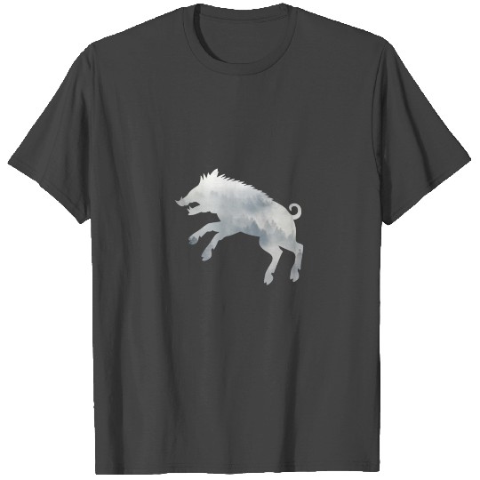 Wild Boar Hunting Gift Deer and Hog Hunter Forest T Shirts