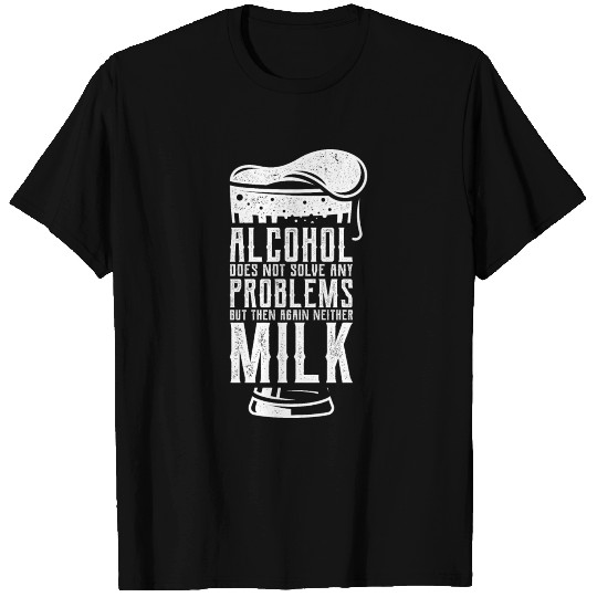 Funny Alcohol Alcoholic Gag Gift Party Pub Drinkin T Shirts