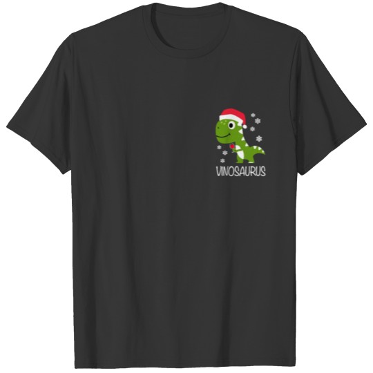 Wine dinosaur Vinosaurus red wine dino gift T-shirt