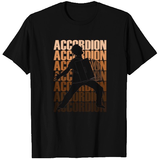 Music Accordion T Shirts