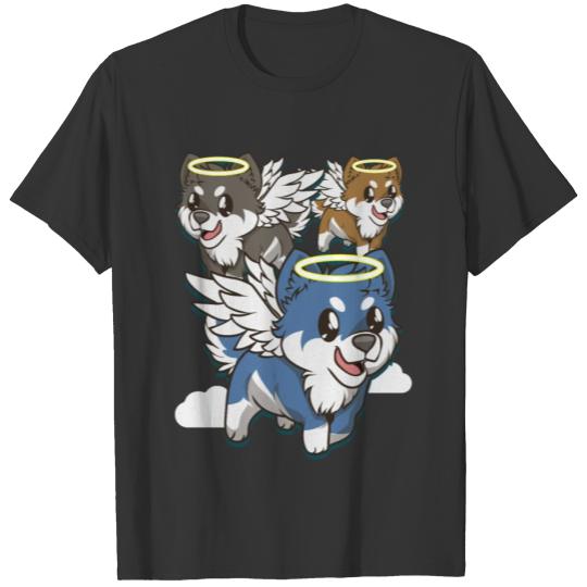 Siberian Husky Angel Dog Breed Puppy Angels Gift T-shirt