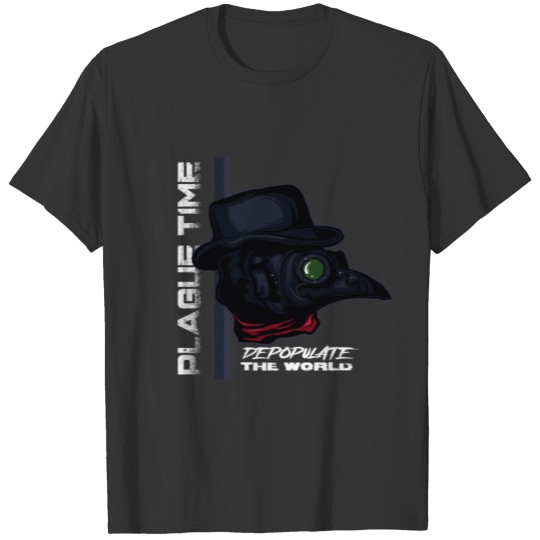 Goth Plague Doctor Gift Plague Time graphic T Shirts