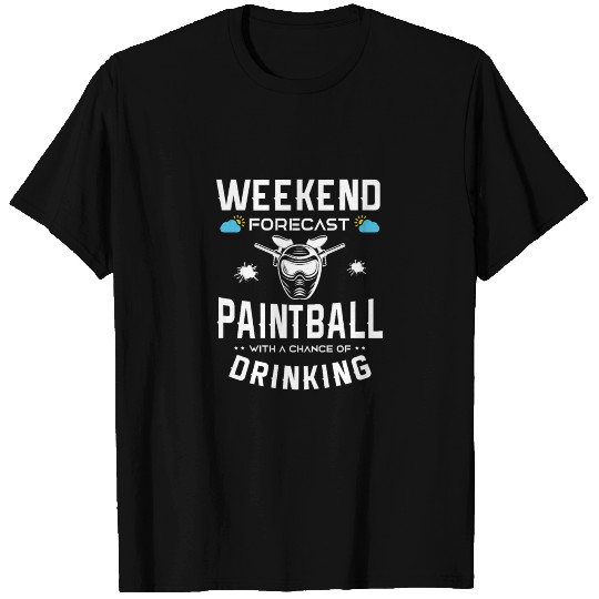Paintball Paintballer Gotcha gift idea T Shirts