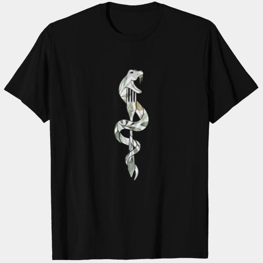 Snake Lifestyle Diet Crew Neck T Shirts