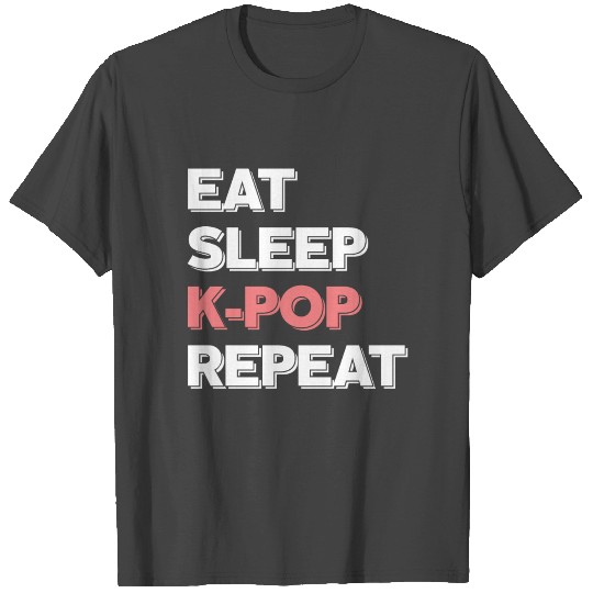 K-Pop Korean Music Charts Japan T Shirts