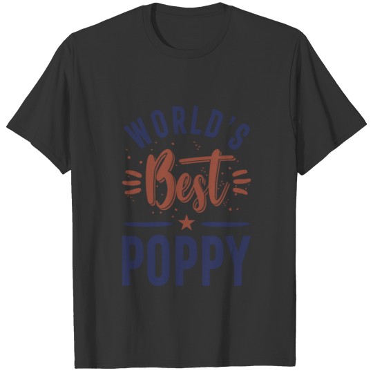 World's Best Poppy T-shirt