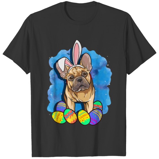 Cute Easter Gift Idea for French Bulldog Frenchie T Shirts