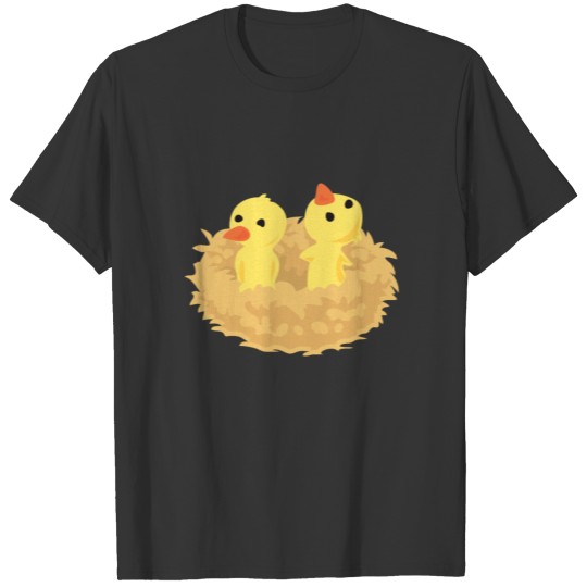 Small Baby Yellow Birds T-shirt