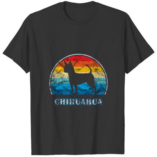 Smooth Chihuahua Vintage Design Dog T Shirts