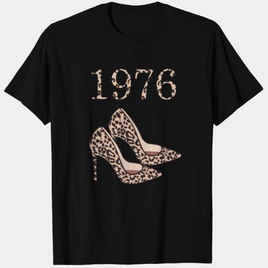 1976 Leopard Print High Heels Cheetah T Shirts